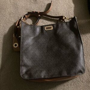 Michael Kors Brown and Tan Leather Tote